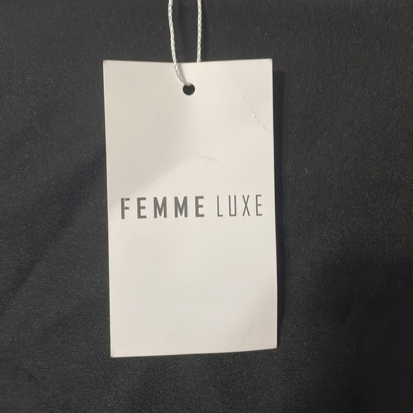 Black drop waist school girl type skirt by Femme Luxe - Picture 2 of 2